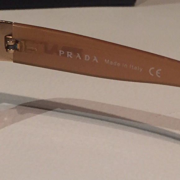 Prada Gold Velvet Rope Sunglasses - Made in Italy - Picture 3 of 8